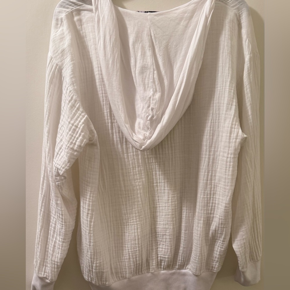 Stateside Crinkle Gauze Hoodie Short Set - Picture 5 of 5